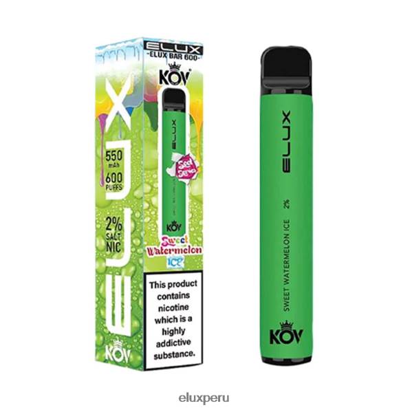 4XPJ108 vape desechable serie dulce Elux Bar hielo de sandía dulce - Elux Vape