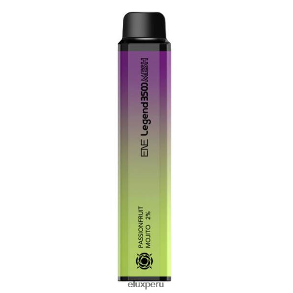 4XPJ130 Vape desechable de malla 3500 Elux ENE Legend mojito de maracuyá - Elux Vape Store Peru