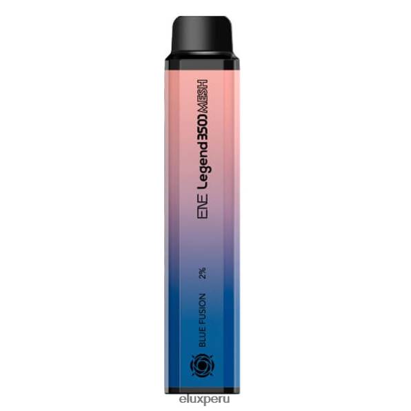 4XPJ131 Vape desechable de malla 3500 Elux ENE Legend fusión azul - Elux Peru