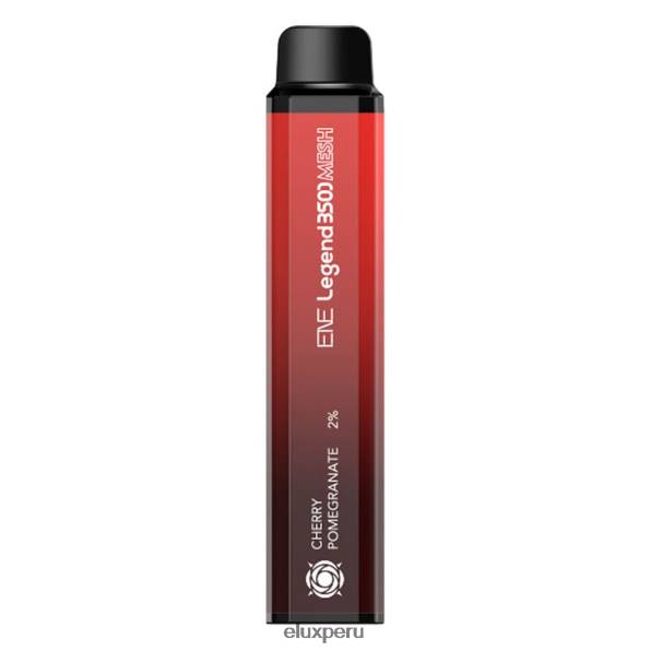 4XPJ133 Vape desechable de malla 3500 Elux ENE Legend granada cereza - Elux Vape Peru