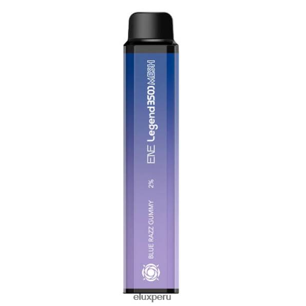 4XPJ140 Vape desechable de malla 3500 Elux ENE Legend gomitas de razz azul - Elux Vape Store Peru