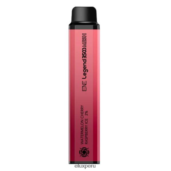 4XPJ142 Vape desechable de malla 3500 Elux ENE Legend sandía cereza frambuesa hielo - Elux Lima