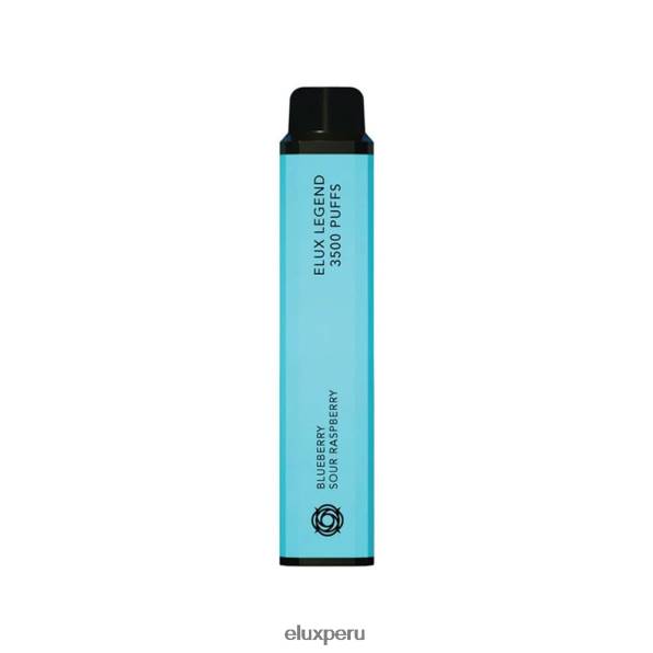 4XPJ91 Vape disponible de 3500 inhalaciones Elux Legend arándano frambuesa agria - Elux Peru