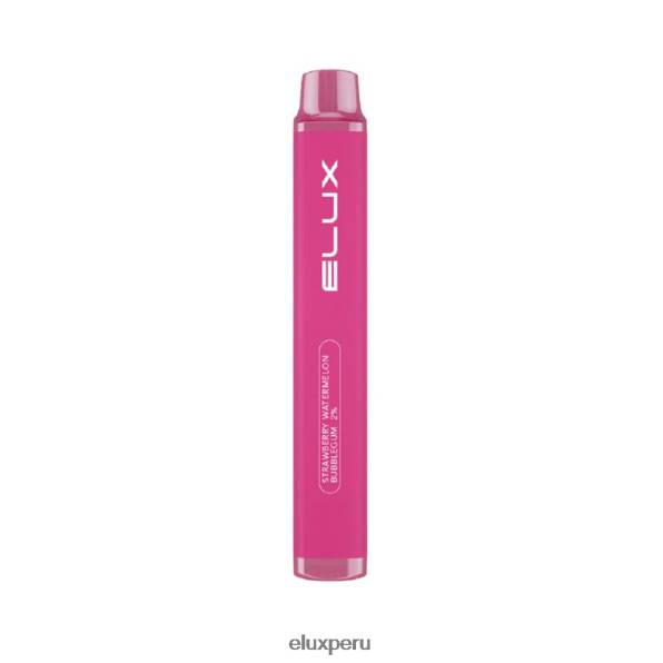 4XPJ98 mini vaporizador desechable Elux Legend chicle de fresa sandía - Elux Vape