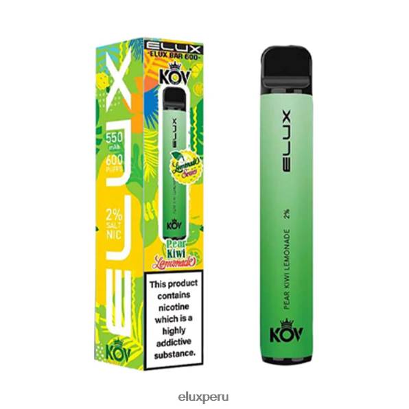 limonada de pera y kiwi