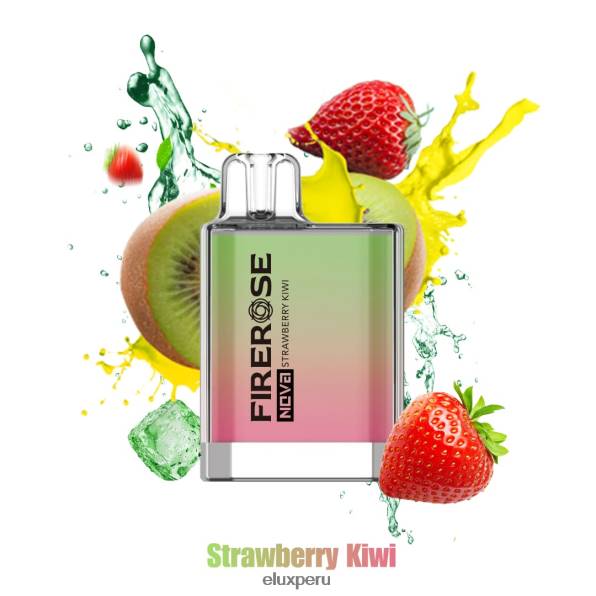4XPJ22 Vape disponible de 600 inhalaciones Elux Firerose Nova kiwi fresa - Elux Lima